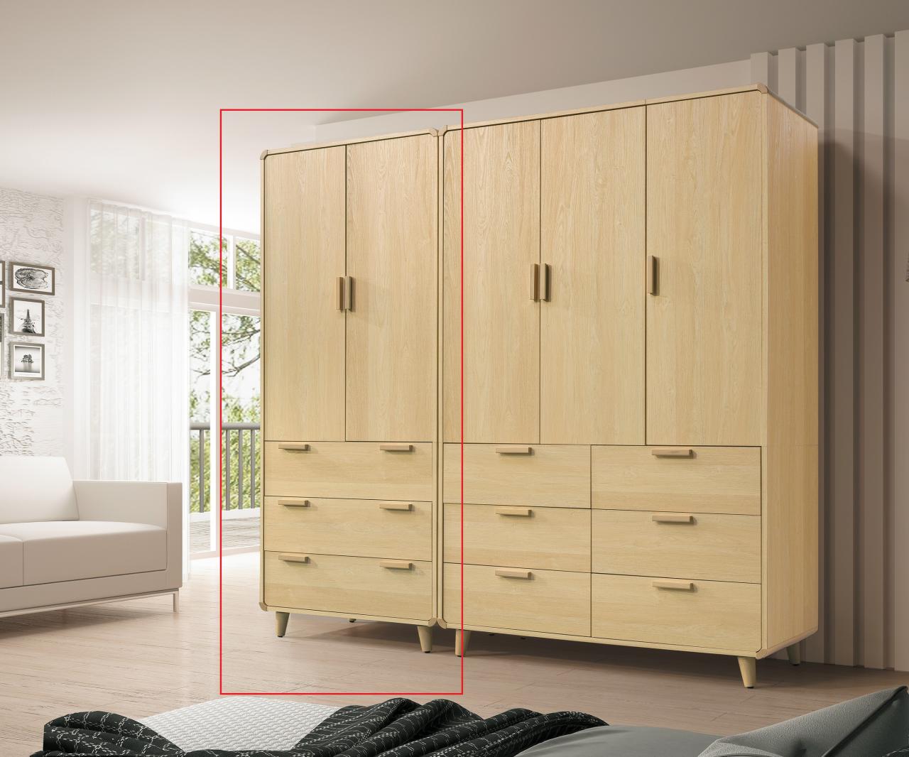 艾維 3 × 7尺衣櫥